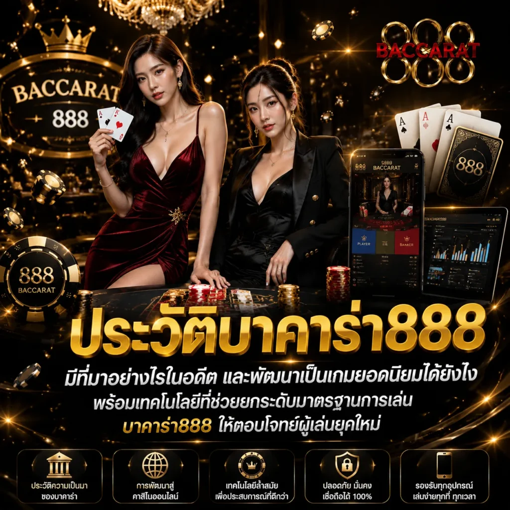 ประวัติบาคาร่า888
