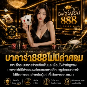 บาคาร่าไม่มีค่าคอม