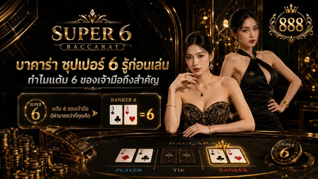 บาคาร่าซุปเปอร์ 6